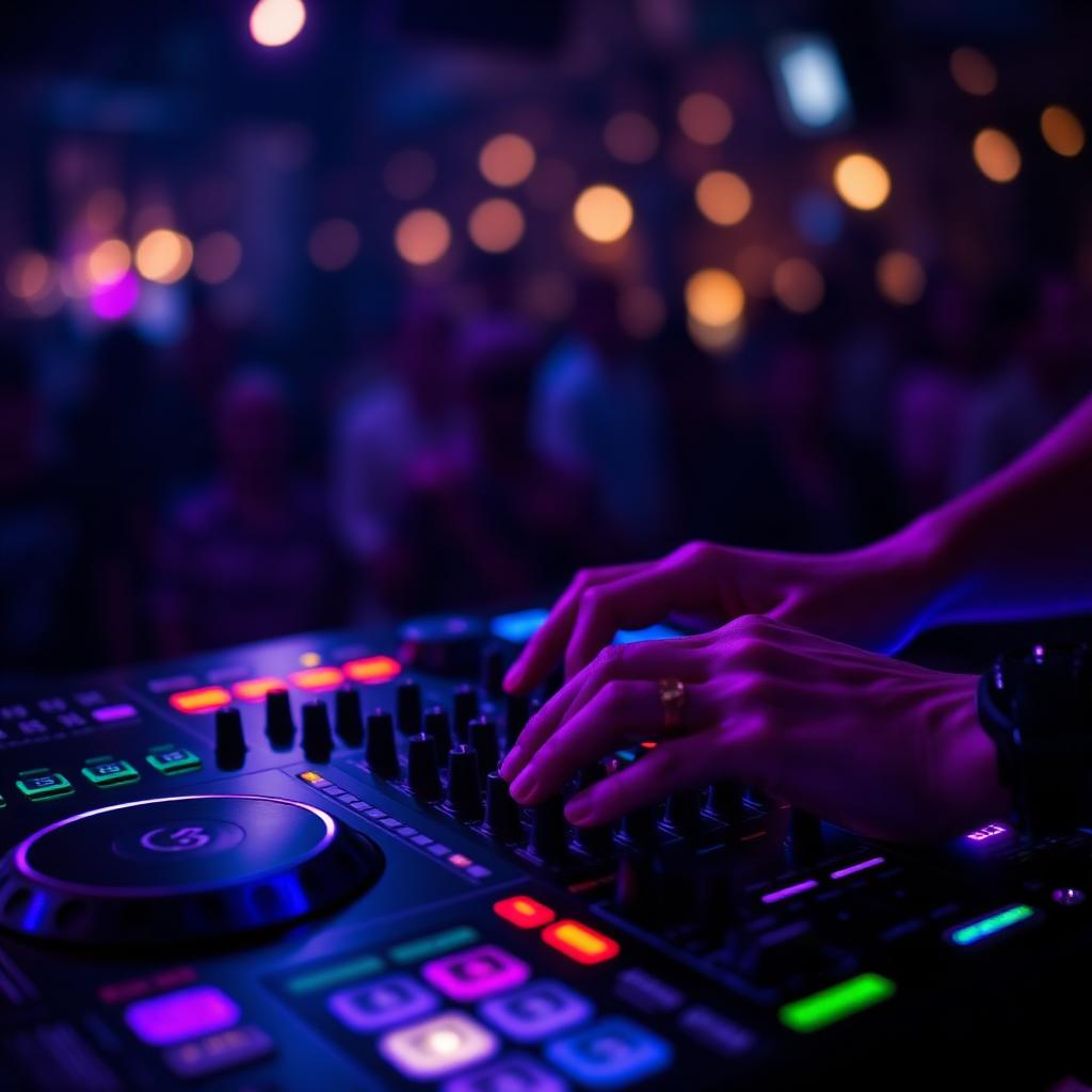 DJ console